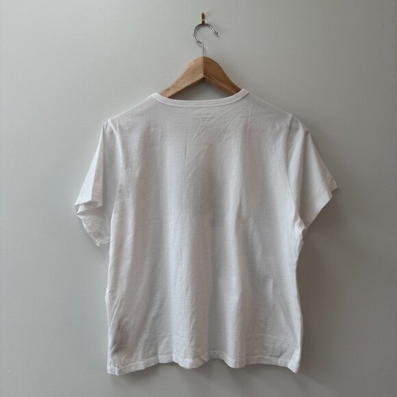 Abercrombie and Fitch | A&F Essentials Cropped Blueberry Tee - Size L NWT - Picture 4 of 8